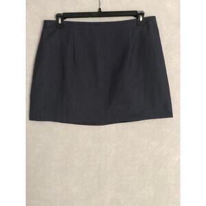 Antonio Melani Noa Mini Skirt Women's 18 Navy NEW